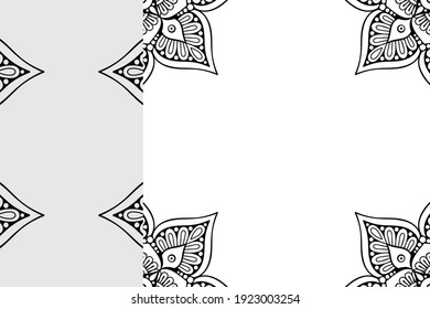 Mandala Ornament Pattern. Vintage decorative elements