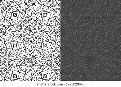 Mandala Ornament Pattern. Vintage decorative elements