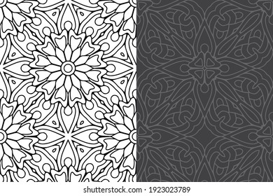Mandala Ornament Pattern. Vintage decorative elements