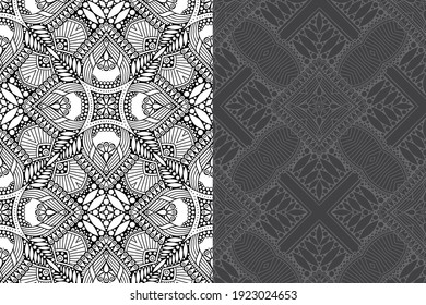 Mandala Ornament Pattern. Vintage decorative elements