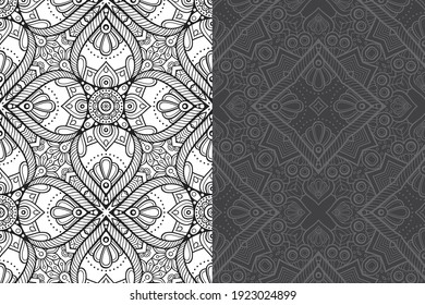 Mandala Ornament Pattern. Vintage decorative elements