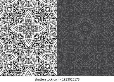 Mandala Ornament Pattern. Vintage decorative elements