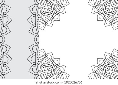 Mandala Ornament Pattern. Vintage decorative elements