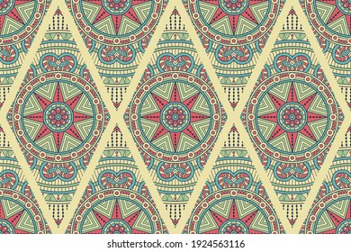 Mandala Ornament Pattern. Vintage decorative elements