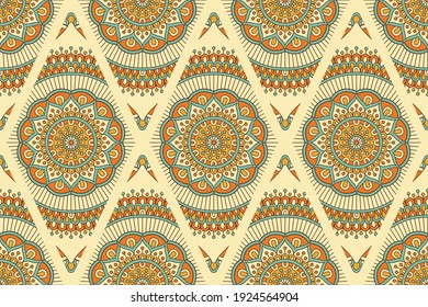 Mandala Ornament Pattern. Vintage decorative elements