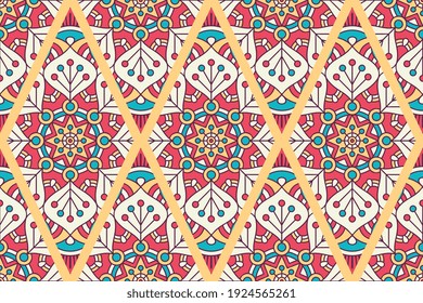 Mandala Ornament Pattern. Vintage decorative elements