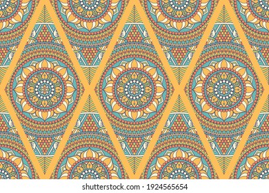 Mandala Ornament Pattern. Vintage decorative elements
