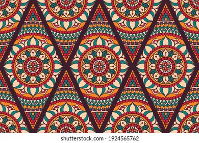 Mandala Ornament Pattern. Vintage decorative elements