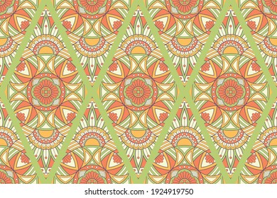 Mandala Ornament Pattern. Vintage decorative elements