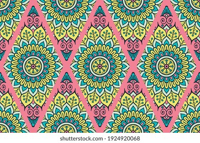 Mandala Ornament Pattern. Vintage decorative elements