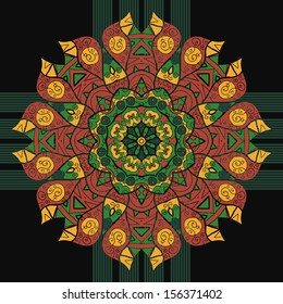 mandala ornament seamless