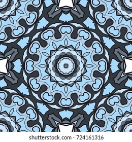 mandala ornament. seamless pattern. Abstract Geometric Background Design. for design, wallpaper, invitation, fabric, decor
