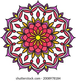 Mandala Ornament Template, suitable for your needs