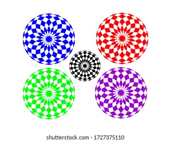 vector ornamental de mandala. Resumen de antecedentes de mandala. Patrón geométrico con polígono. Elementos decorativos de época. Antecedentes dibujados a mano. Islam, árabe, motivos indios.