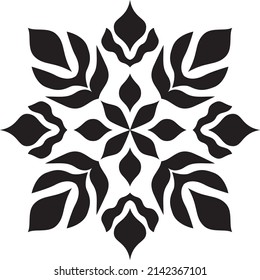 Mandala-Ornament-Vektorgrafik, Mandala-Design, Vektorgrafik