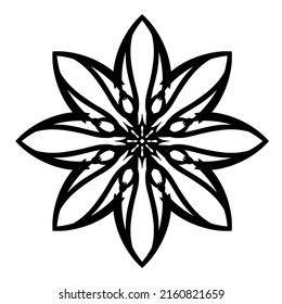 Kunstvektorgrafik von Mandala