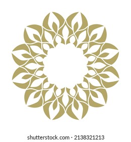 mandala, patrón ornamental, arte vectorial