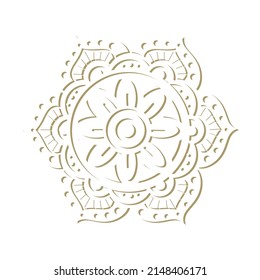 mandala ornamental pattern, vector art