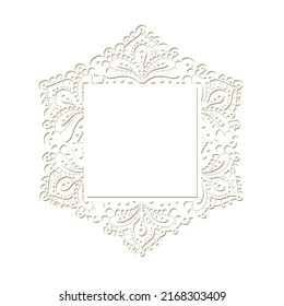 mandala ornamental pattern, vector art