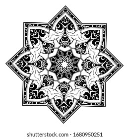 mandala ornate vector illustration object 