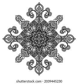 Mandala outline coloring page, kdp design, kdp book interior, free coloring book design, coloring page for adults, mandala design, free vector, mandala ornamentals design