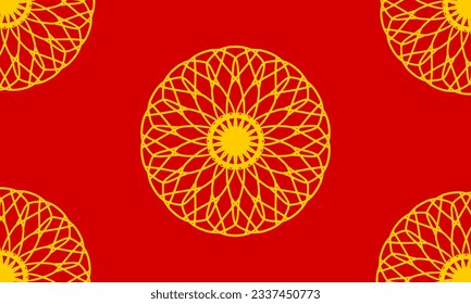 mandala patteren. with simple concept. simple and elegant background. soft style background. suitabel for wallpaper, background, decorative, frame, decoration, invitation, card. frame invitation. 