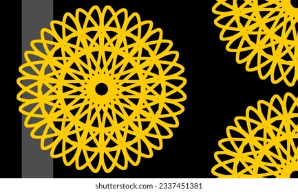 mandala patteren. with simple concept. simple and elegant background. soft style background. suitabel for wallpaper, background, decorative, frame, decoration, invitation, card. frame invitation. 