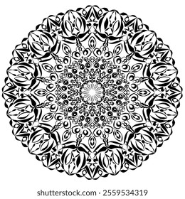 mandala, pattern, art, decoration, design, flower, circle, ornament, ethnic, indian