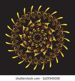 Mandala Pattern art. Decorative Elements. Hand Drawn Background. Islam, Arabic, Indian, Ottoman Motifs