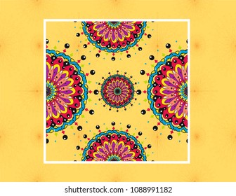 Mandala pattern background