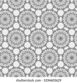 Mandala pattern background. Vector