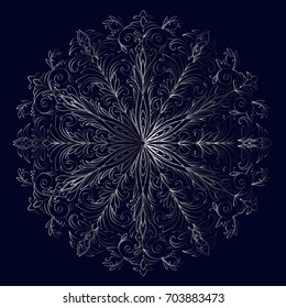 Mandala,   pattern, Circular ornament design , Vector 