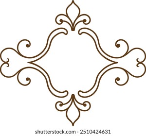 Mandala pattern or Classic calligraphy swirls, swashes, floral motifs. Ornate vintage frames and scroll elements. Good for greeting cards, wedding invitations, restaurant menu