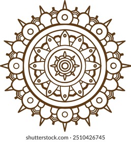 Mandala pattern or Classic calligraphy swirls, swashes, floral motifs. Ornate vintage frames and scroll elements. Good for greeting cards, wedding invitations, restaurant menu,Simple Floral Ideas 