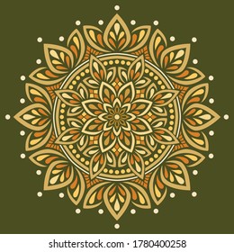 Mandala Muster Farbe Stift doodles Sketch gute Laune. Gut für Kreativ- und Grußkarten, Plakate, Flyer, Banner und Cover