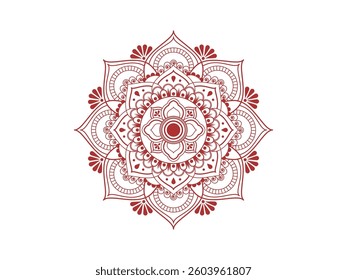 Mandala pattern colored background. Vector illustration. Meditation element for India yoga. Mandala Pattern Vector Background for Meditation and Yoga. Colorful Indian Design Element