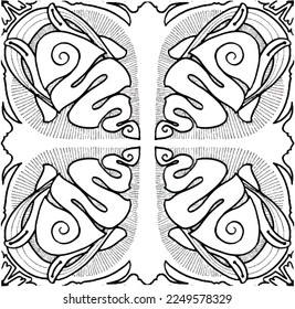 
Mandala Pattern for Coloring and Decorating Illustrated by Art By Uncle 227