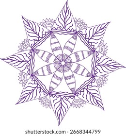 Mandala Pattern Design vector art