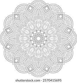 Mandala Pattern Designs ornamental round lace ornament