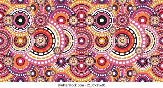 Mandala Pattern Drawing art . Scandinavian repeating pattern graphic design. Traditional geometric texture. Elements  mandalas flowers colorful. Vector illustration. Use for wallpaper, print packaging