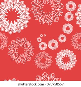 Mandala pattern. Hand drawn ethnic decorative texture vector illustration eps 10 for your design. 