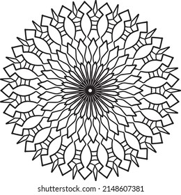 Mandala Pattern, royal design, yoga and meditation
