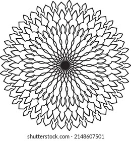Mandala Pattern, royal design, yoga and meditation