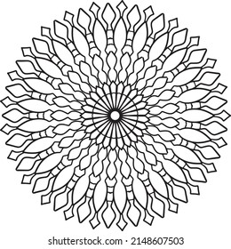 Mandala Pattern, royal design, yoga and meditation