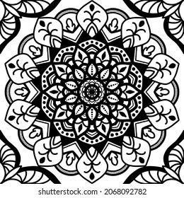 Mandala Pattern Seamless Vector.Diese Kollektion ist ideal für Feierlichkeiten, Hochzeitseinladungen, Schreibwaren, Partyanhänger, Blog-Design, Logos, digitale Scrapbooking, Verpackungen
