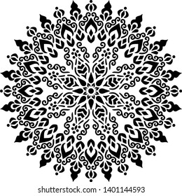 Mandala Pattern Stencil doodles sketch good mood