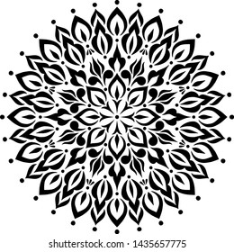 Mandala Pattern Stencil doodles sketch good mood