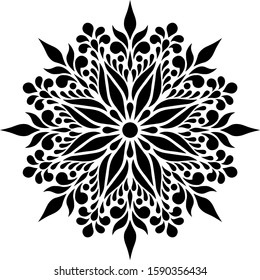 Mandala Pattern Stencil doodles sketch good mood