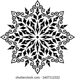 Mandala Pattern Stencil doodles sketch good mood