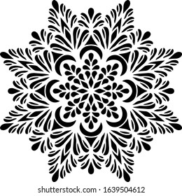 Mandala Pattern Stencil doodles sketch good mood